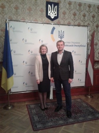 Відбувся робочий візит керівника ЦНАП м.Івано-Франківська Богдана Пителя у Латвійську Республіку