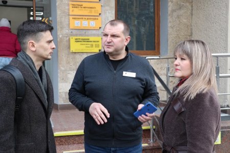 Центр надання адміністративних послуг м.Івано-Франківська відвідав заступник міністра у справах ветеранів України Павло Бортніков!