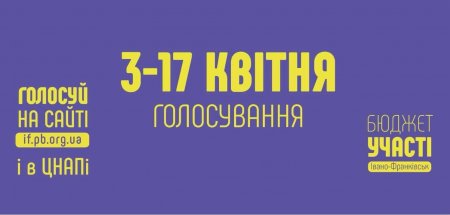 В Івано-Франківську триває голосування за проєкти  «Бюджет участі – 2025»